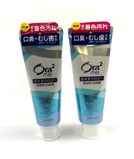 Ora2 Me Stain Clear Toothpaste Natural Mint 130g Whitening Japan Sunstar x2