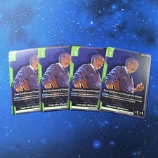 Gundam TCG Over The River And Through The Woods GD03-106 U Eng - 4 Karten Playset