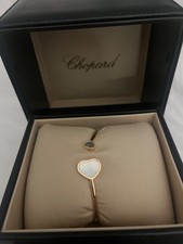 Chopard Happy Hearts 18ct Rose Gold Open Bangle Size S
