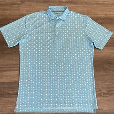 Johnnie-O Shirt Mens M Golf Performance Polo ...