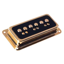 DeArmond Dynasonic Single Coil Neck Pickup, Gold/Black