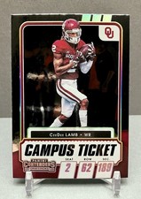 2021 CEEDEE LAMB Contenders Draft Picks Campus Ticket Card# 44