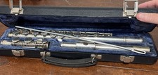 W T Armstrong 104 Elkhart Ind Student Flute With Hard Case