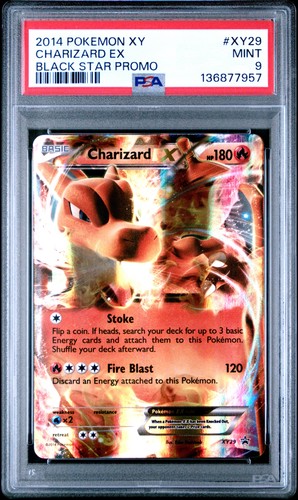 Charizard-EX graded PSA 9 for sale on eBay