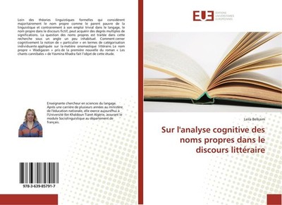 Sur l'analyse cognitive des noms propres dans le discours littéraire Leila Belka