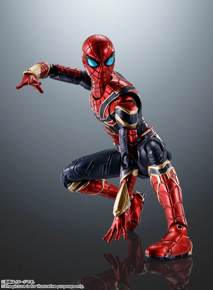 Figura de acción Bandai Spider-Man: No Way Home S.H.Figuarts Iron Spider Foto 2 de 4