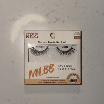KISS MLBB My Lash But Better False Eyelashes, Everyday 1 Pair (Pack of 1) 82740
