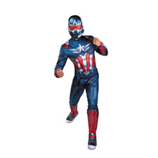 Qualux Marvel Captain America: Brave New World Captain America Jumpsuit Costume