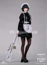 Presale DAMTOYS GLC01 1/6 Phantom Cipher Zero Trace  Angelica Action Figure Toy