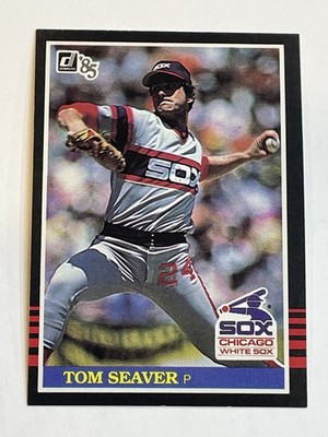 1985 Donruss Baseball Photo Error #424a - Tom Seaver - Chicago White Sox