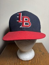New Era 59FIFTY MiLB Louisville Bats Minor Leagues Baseball Fitted Hat Cap Sz 7