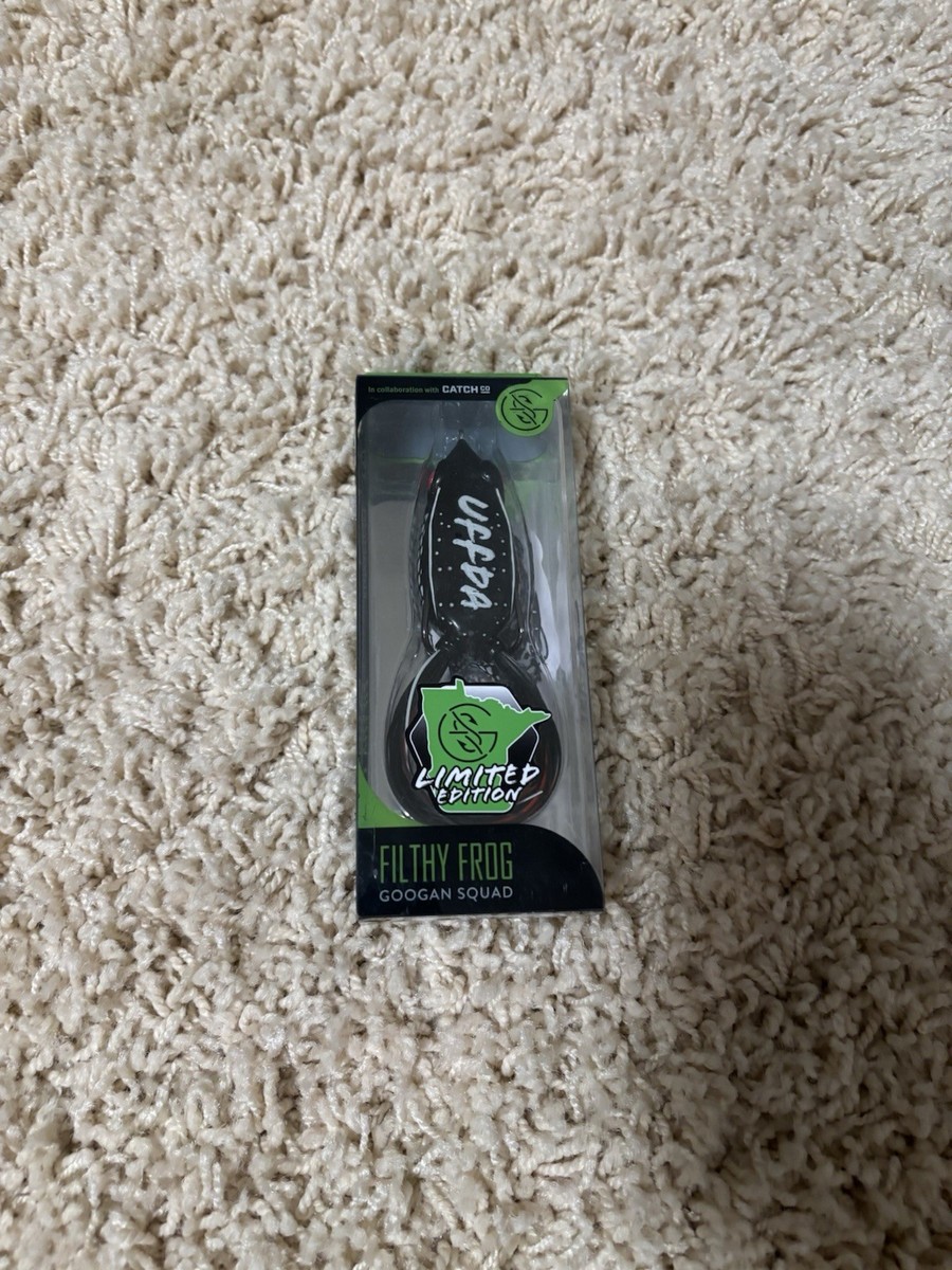 Leurre Grenouille Googan Squad Uffda Frog édition Limitée Signée, Pour Pêche En Eau Douce