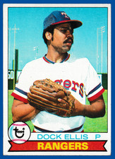 1979 Topps - Dock Ellis #691 - Texas Rangers