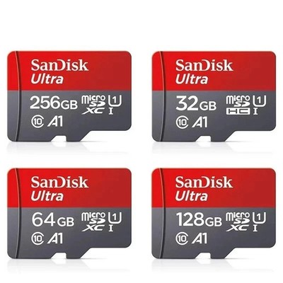 SanDisk Ultra Micro SD Karte 32GB 64GB 128GB 256GB 512GB Speicherkarte SDHC SDXC TF
