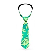 Necktie Standard - Palm Leaves Stacked Pastel Greens (Us Import) ACC NEU