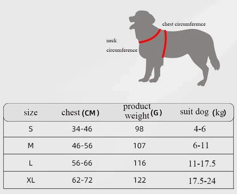 Dog Harness Adjustable Pet Harness Vest For Small Large Dogs Cats Reflective