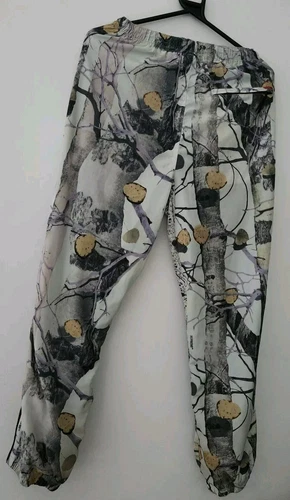 SS14 Supreme Aspen Wood Warm Up pantalon S blanc pantalon vintage 2014 arbre