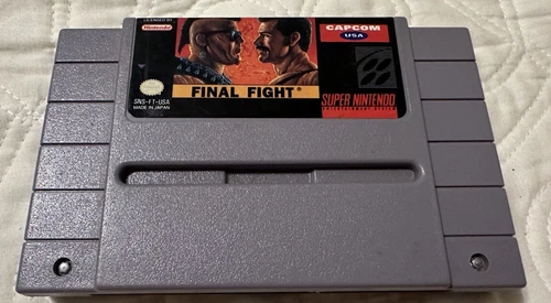 Final Fight - SNES Cartridge - Working Authentic Super Nintendo