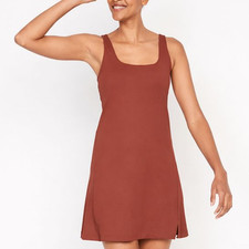 Old Navy Active Powersoft Support Dress (Rust Orange)