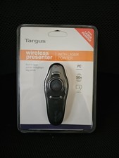 Targus AMP16US USB Wireless Presenter w/ Laser Pointer PC Compatible 50ft Range