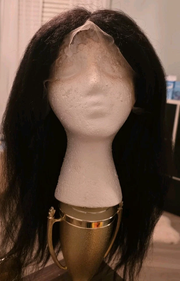 Peluca de encaje Ilikehair hiperrealismo bordes rizados/recta rizada HD-16 pulgadas Foto 2 de 4