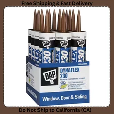 DAP Dynaflex 230 Cedar Tan Latex Door/Siding/ Window Sealant 10.1 oz Case of 12