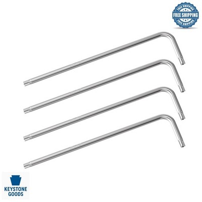 4PCS T20 Tamper Proof Torx Wrench Set - Security & Repair Tool