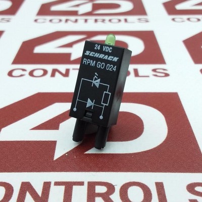 RPM GO 024 | Schrack | LED Protection Module, Green, No Box