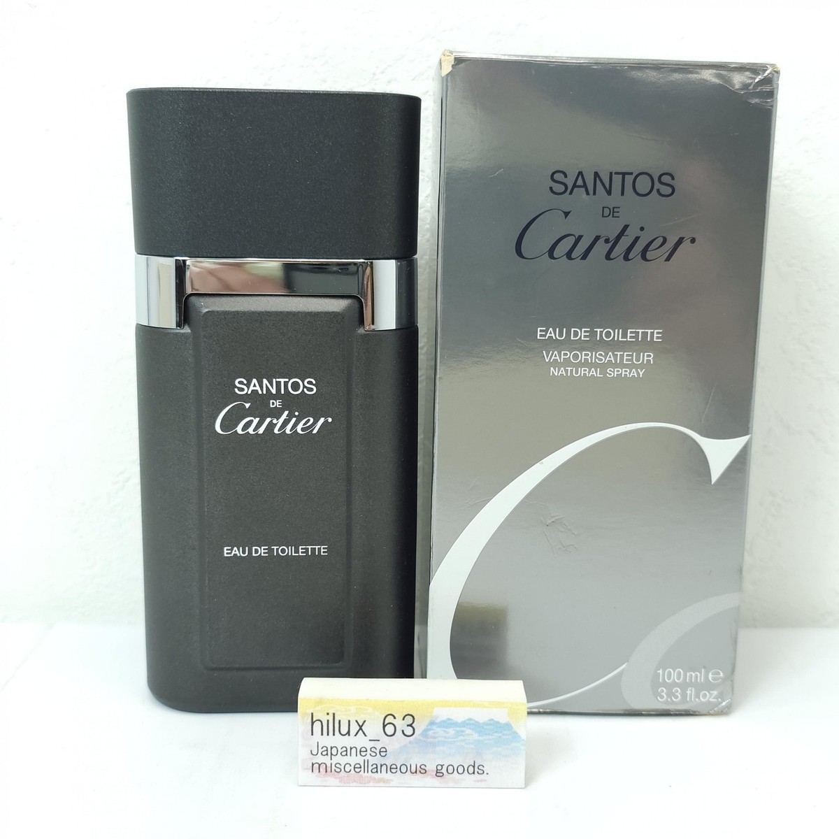 Vintage Santos de Cartier 50ml 1.7 oz Spray Eau de Toilette