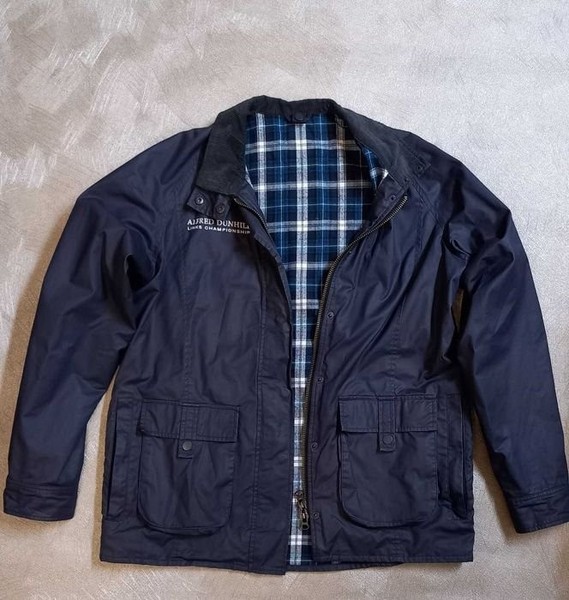 Men Alfred Dunhill Jacket Navy 44