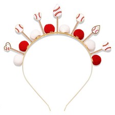 Game Day Sports Hairband Hair Accessories for Women,Football Baseball Head Bo...