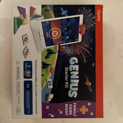 Osmo Genius Starter Kit für iPad + Familienspieleabend - 7 pädagogisches Lernen 
