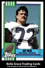 1990 Topps Joe Nash #343a Seattle Seahawks NFL Football