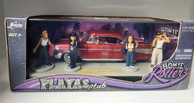 HOMIE Rollers 57 CHEVY BEL AIR 1/24 Car Playas Club Rare 2005 Jada