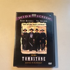 Buena Vista Pictures Tombstone DVD Western R Widescreen Kurt Russell Val Kilmer