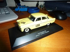 ATLAS EDITIONS FORD ZEPHYR SIX #139 JEFF UREN BTCC 1959 1/43 BRITISH TOURING CAR