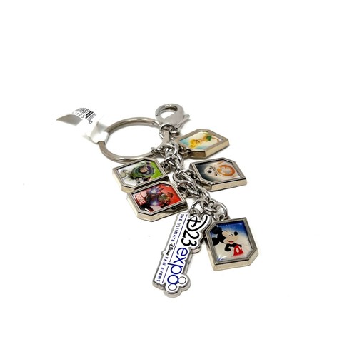 Porte-clés Disney D23 Expo 2017 Exclusif Iron man Mickey Tinker Bell Buzz Logo