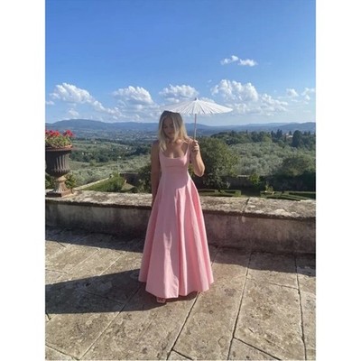 Staud Joy Gown Pink Maxi Dress 12 | eBay Staud Joy Gown Pink Maxi Dress 12 | eBay