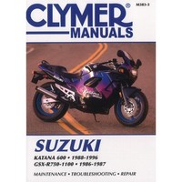 Suzuki Katana 600 Und GSX-750-1100 (1986-1996) Reparaturhandbuch Clymer