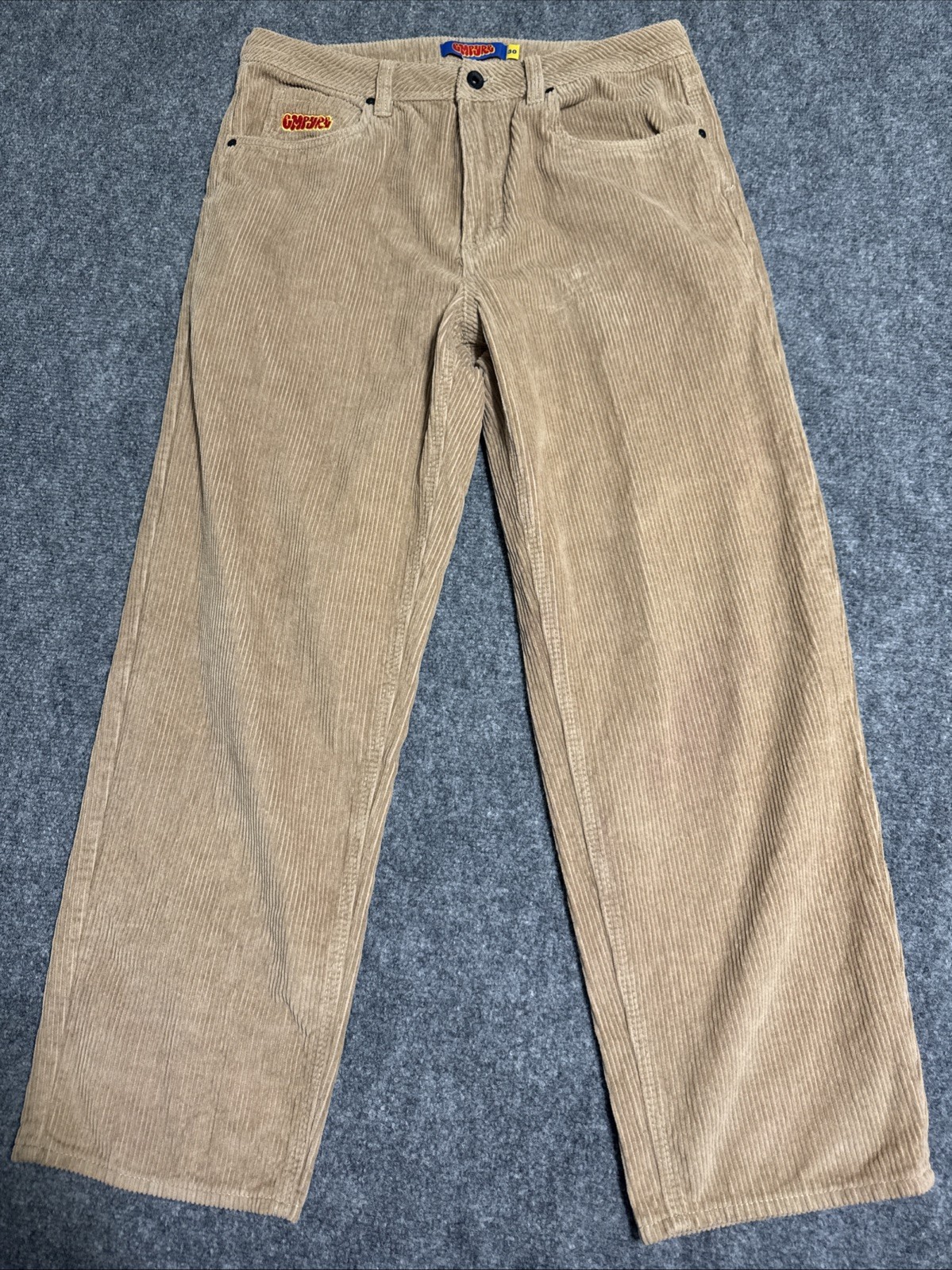 Empyre Corduroy Loose Baggy Pants Mens Size 30 Khaki Skater Rn 116452/ Ca56303