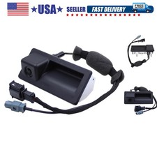 Rear Trunk Release Handle with Backup View Camera for A4 A5 A6 A7 Q3 Q5 SQ5 S...