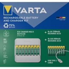 Varta Rechargeable Batteries Kit 8 X AA And 8 X AAA 
