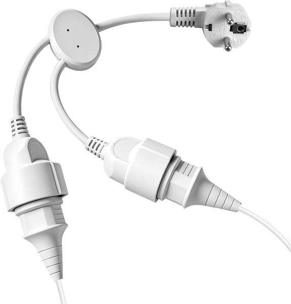 Doppelstecker FüR Steckdose, Doppelsteckdose 250V/16A, Wasserdicht IP44 Doppelst-image