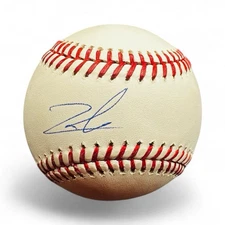 ZOHRAN MAMDANI SIGNED OML BASEBALL NEW YORK CITY MAYOR AUTOGRAPH+ JSA COA!