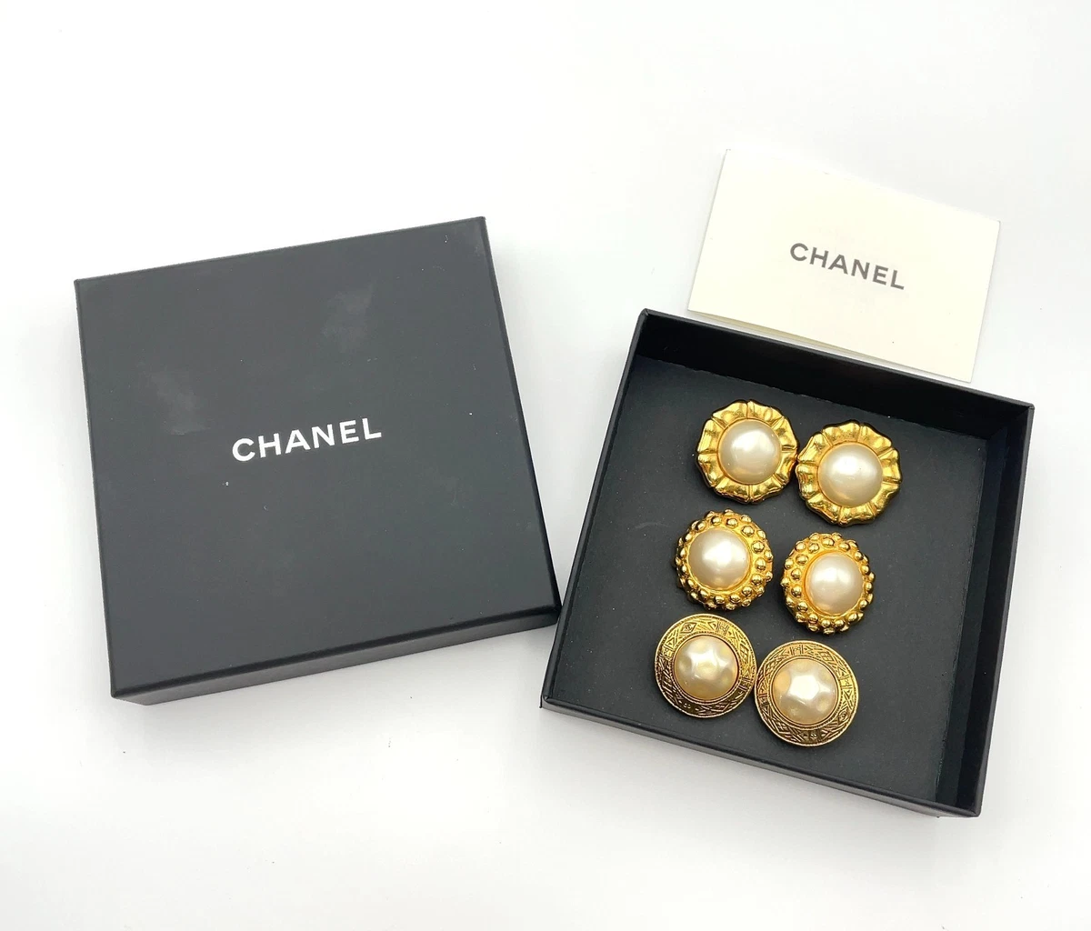 CHANEL Round Fashion Earrings for sale - eBay
