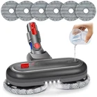 Electric Mop Head Brush for Dyson V7V8V10V11V15 Vacuum Cleaner with Water Tank
