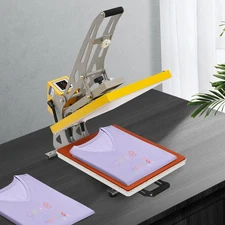 15"X19" DIY Digital Clamshell T-shirt Heat Press Machine Sublimation Transfer