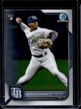 2022 Bowman Chrome Wander Franco RC Rookie #10 Rays