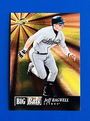 1996 Pinnacle Score Jeff Bagwell Astros Big Bats Gold Holofoil Insert Card #4