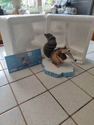 STATUE PORCELAINE HAUT de gamme âge de glace SCRAT collection ATTAKUS BOMBYX 1273/1500 EUR 319,99 - FR